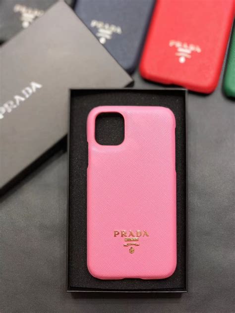 prada pink phone case